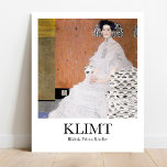 Bildnis Fritza Riedler av Gustav Klimt Poster<br><div class="desc">Gustav Klimt's Bildnis Fritza Riedler (1906),  berömd</div>