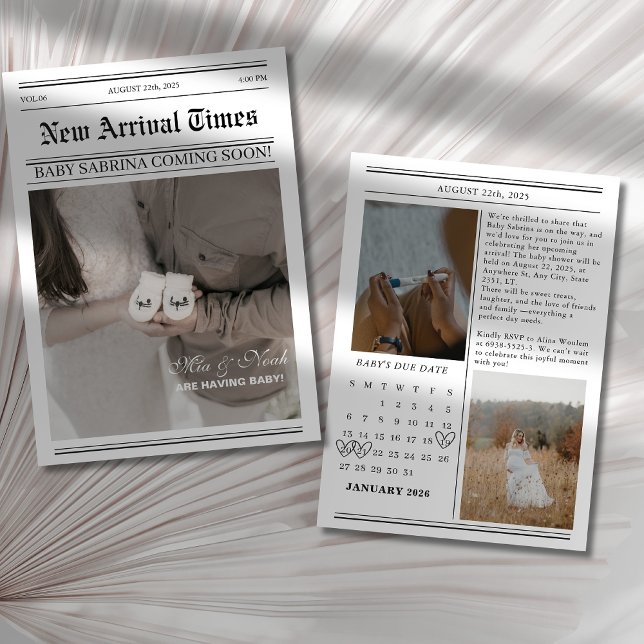 Bildobdusch för kalenderdagstidningen inbjudningar (Skapare uppladdad)