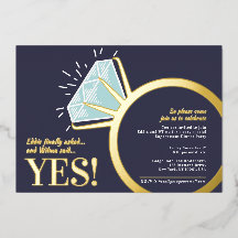 Bildobjekt för förlovningsfest diamant guld ring