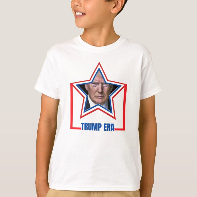 bildobjekt för trumpera tidsomröstningar t shirt (Framsida)