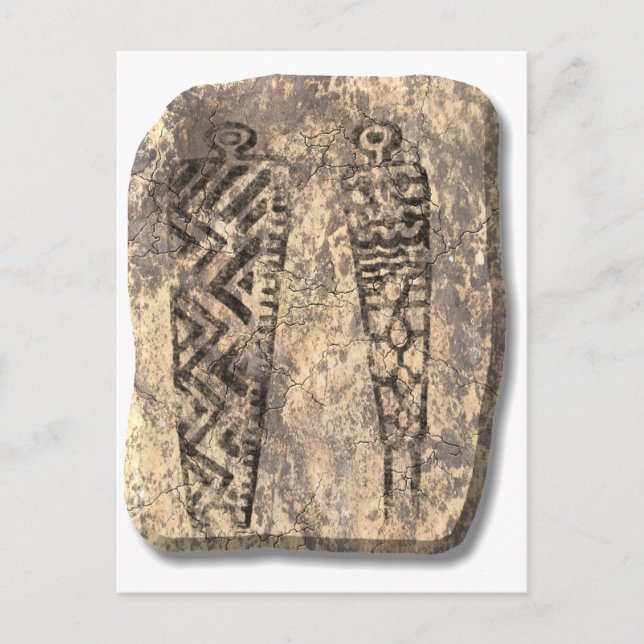 Bildobjekt manar-sten vykort (Framsida)