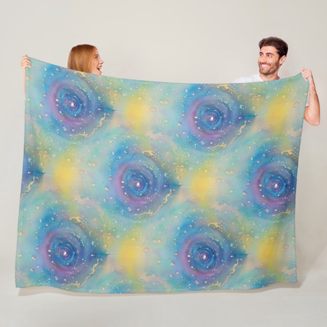 Bildobstruktion - sömlös mönster 7 fleecefilt (På plats)