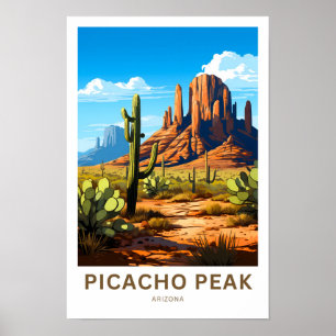Bildotopp Arizona Travel Skriv ut Poster
