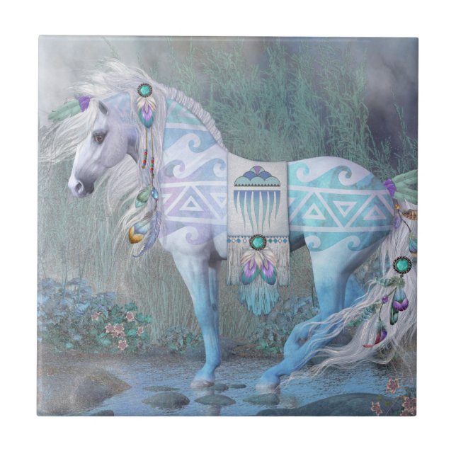 Bildpanel för singel Vatten Kakelplatta (Framsidan)