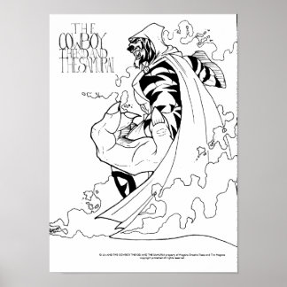 Bildpenna i bläck040, img037, Gi Jin p... - Anpass Poster