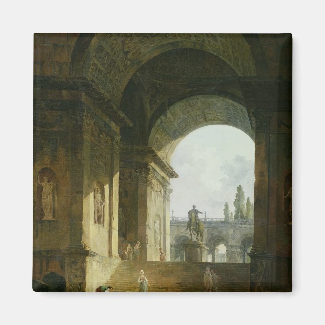 Bildrakvy över Huvudstad Magnet (Framsidan)