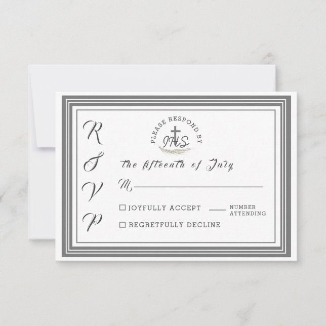 Bildrutat katolskt bibelverse-Bröllop OSA Kort (Framsida)