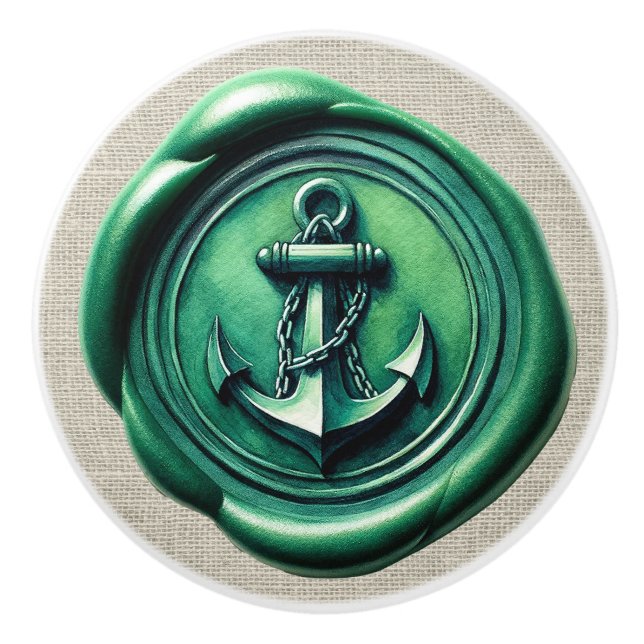 Bildrutespolare för Nautical Vax Frimärke Knopp (Framsidan)