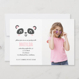 Bildsfödelsedag för ljusfärgad multifärgad-panda