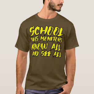 Bildskärmar från Buss i skolan känner till alla oc T Shirt
