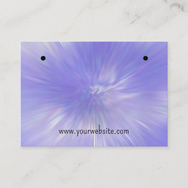 Bildskärmskort för första uppläsning av explosion visitkort (Framsida)