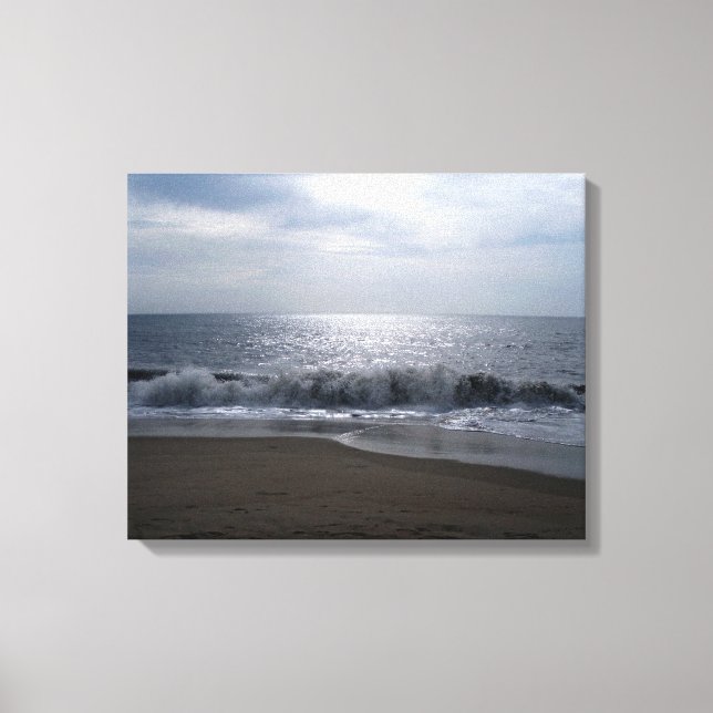 Bildspel - Canvas Art Beach vid gryningen (Framsida)