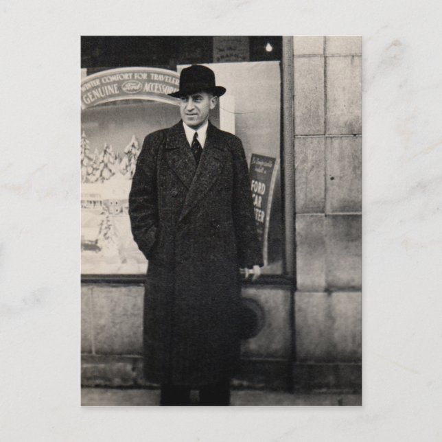 bildspel på 1930-talet vykort (Framsida)