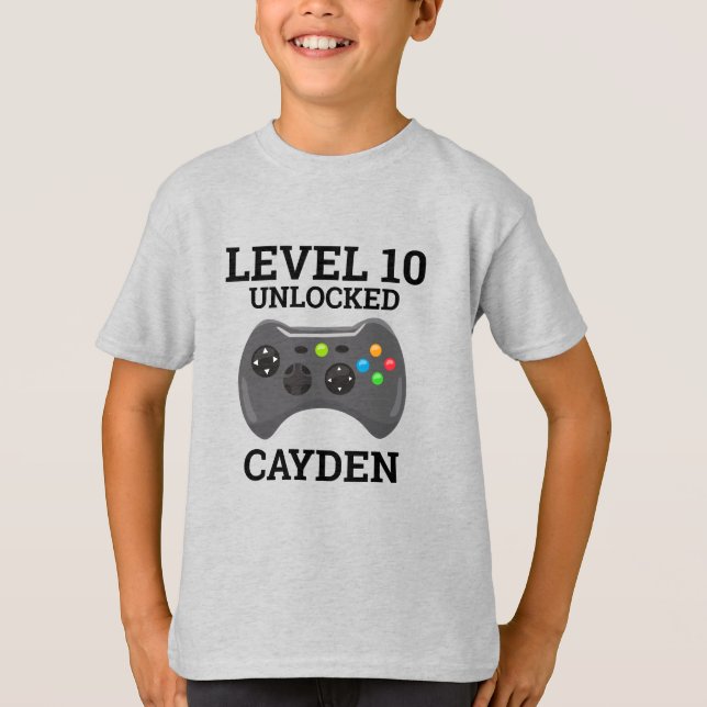 Bildspelsnivå uppåt - styrenhet för födelsedagsski t shirt (Framsida)