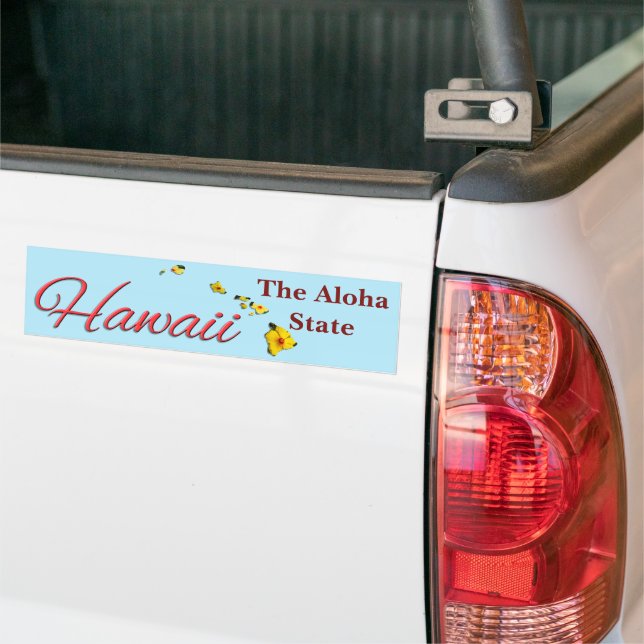 Bildsticker - HAWAII Bildekal (På lastbil)