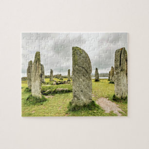Bildtext 1 cirkelformad cirkelformad pussel