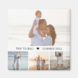 Bildtext Samage Editable Färg Photo Magnet
