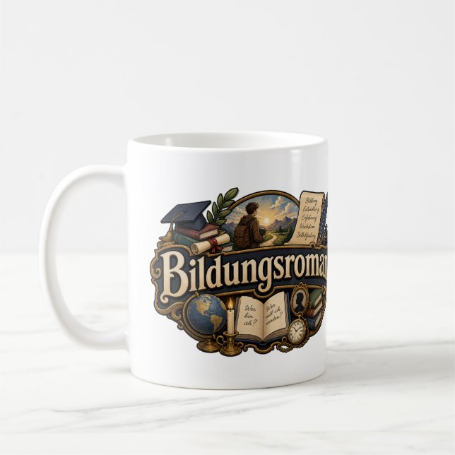 Bildungsroman Kaffemugg (Vänster)