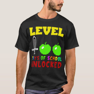 Bilduppspelningsspel för olåsta spelare på 100 dag t shirt