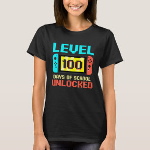Bilduppspelningsspel för olåsta spelare på 100 dag t shirt