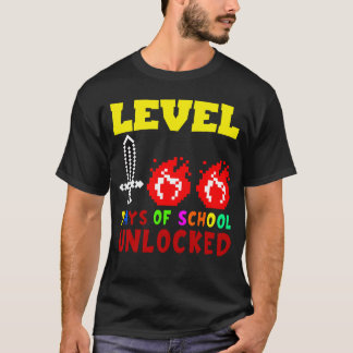 Bilduppspelningsspel för olåsta spelare på 100 dag t shirt