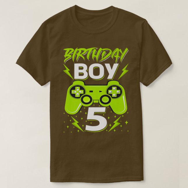 Bilduppspelningsspelare 5:e bir t shirt (Design framsida)