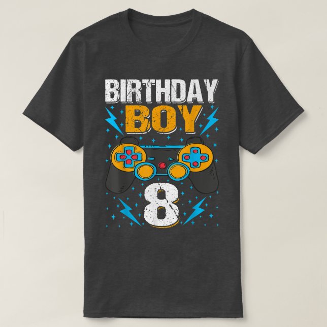 Bilduppspelningsspelare 8:e bir t shirt (Design framsida)