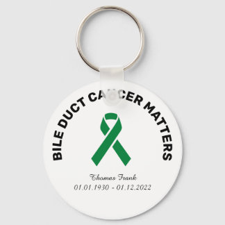 Bile Duct Cancer Awareness Memory  Nyckelring