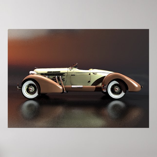 Bilen Auburn851v34-02Side Poster (Framsidan)