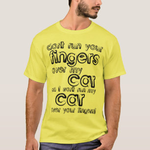 Bilen fingrar rolig tröja