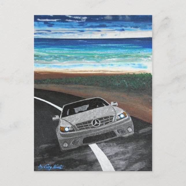 Bilen för Fred Vykort (Framsida)