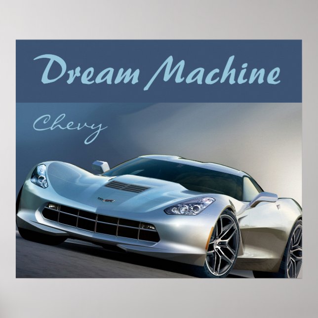 Bilen Poster 20 x 24 tum (Framsidan)