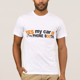 Bilen som Mobil botskjorta - välj stil & färg Tee Shirt