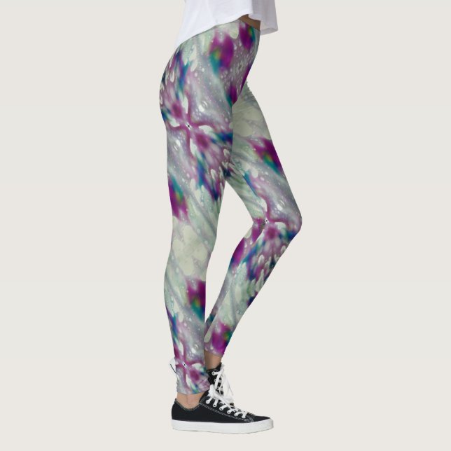 Bilen Tvättar Färg Leggings (Höger)