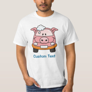Bilen tvättar gris T-Shirt