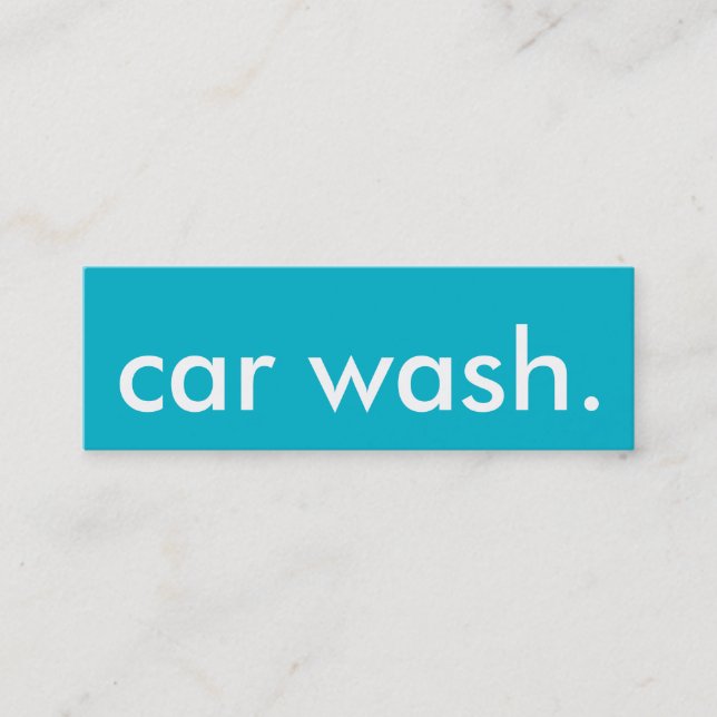 bilen tvättar. lojalitetstansmaskinkort lojalitetskort (Framsida)