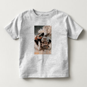 Bilen vs tåg av William Harnden vårdar T-shirt