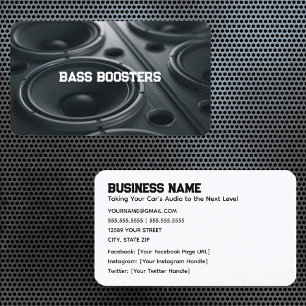 Bilens Audio Visitkort
