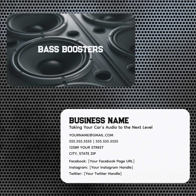 Bilens Audio Visitkort (Car Audio)