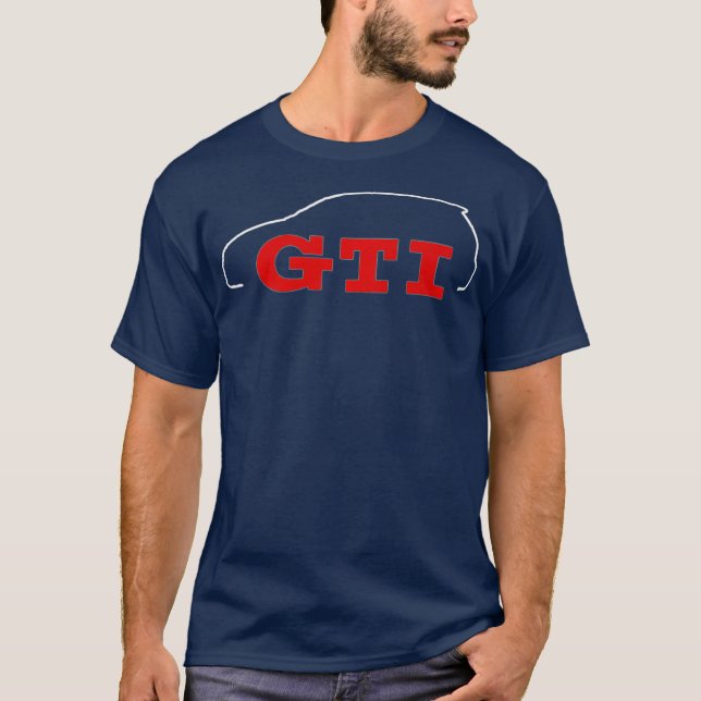 Bilens GTI-dispositionspremie T Shirt (Framsida)