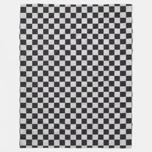 Bilens Tävla / Chess Mönster + din backgr. & idéer Fleecefilt