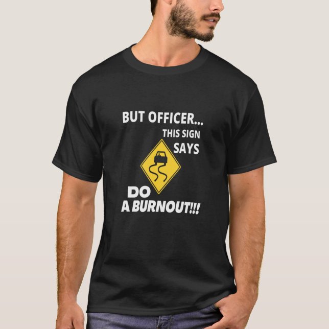 Bilentusiastisk design t shirt (Framsida)