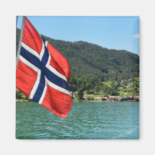 Bilfärja i norgemagnet magnet