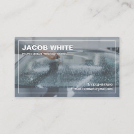 Bilfönsterfärgton Visitkort