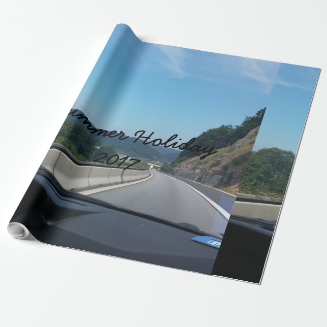 Bilfotografi av bilberg, bergsområden i Europa, Ös Presentpapper (Utrullad)