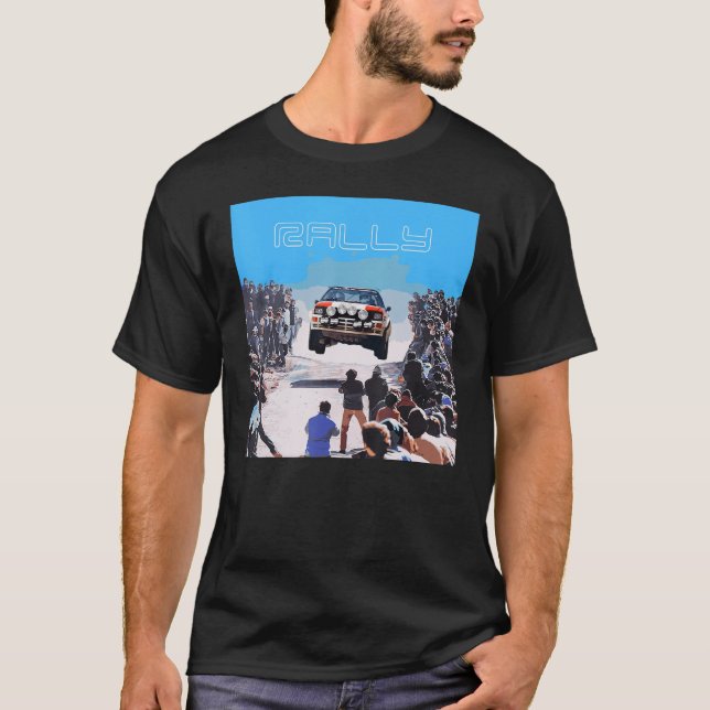 Bilgata DriftING Tävling grupp b era 4wd art-port T Shirt (Framsida)