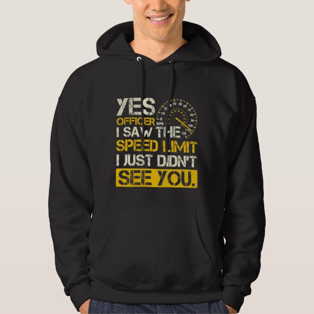 Bilhastigheten älskare Mechanics Racer Funny Drags Hoodie (Framsida)