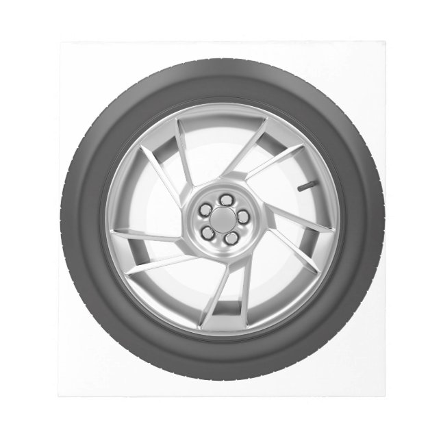 Bilhjul Anteckningsblock (Framsida)