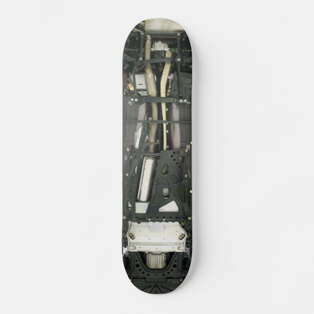 Bilhjulunderrede Mini Skateboard Bräda 18,5 Cm (Framsida)