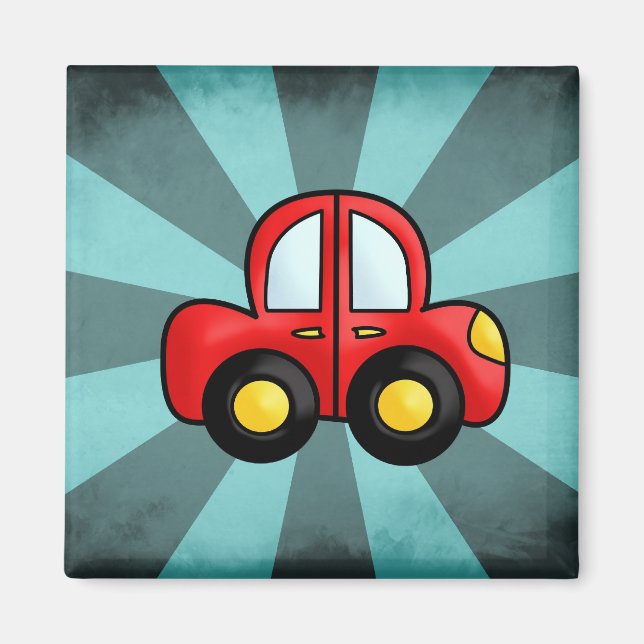 Bilillustration Magnet (Framsidan)